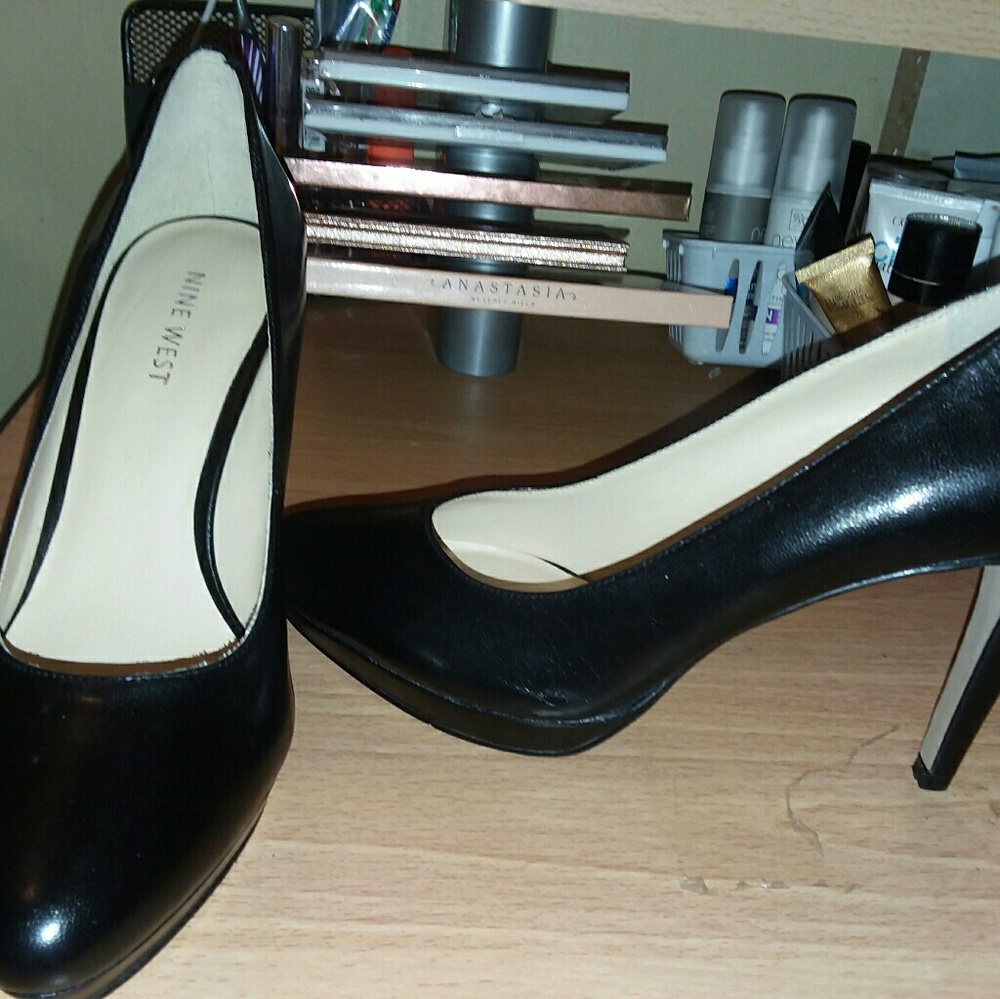 Black heels